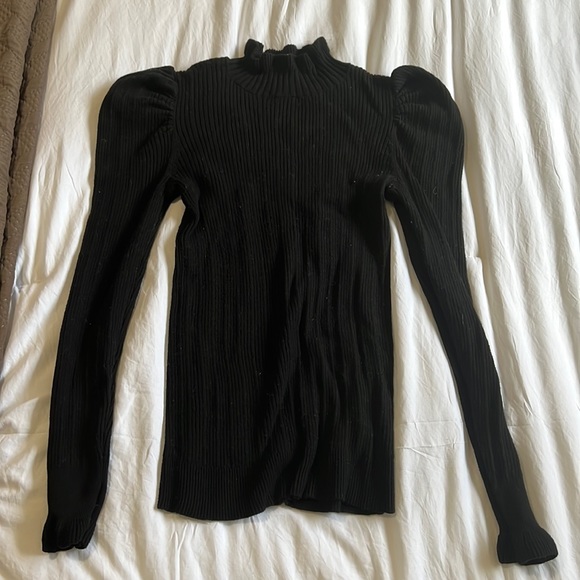 Black Fitted Sweater - Picture 1 of 5